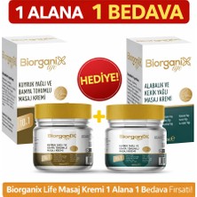 Biorganix Life Kuyruk Yağlı ve Bamya Tohumlu Masaj Krem 100 ml (1 Alana 1 Hediye)