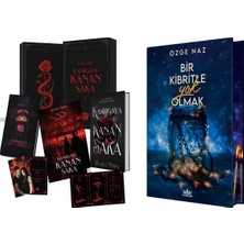 Ephesus Yayınları Kasırgaya Kanan Saka 1 Hediyeli Özel Kutu ve Bir Kibritle Yok Olmak 1 Yan Boyalı Ciltli