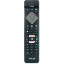 Tayfun Philips ile Uyumlu Model 65PUS7805/62 Mikrofonlu Smart Tv Kumanda
