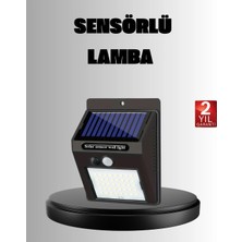 Solar LED Bahçe Aydınlatma – Hareket Sensörlü, Güneş Paneliyle Şarj Olan, IP65 Dayanıklı