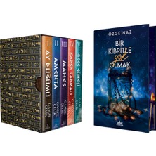 Ephesus Yayınları Piramit Serisi 5 Kitaplık Kutu Ciltli ve Bir Kibritle Yok Olmak 1 Yan Boyalı Ciltli