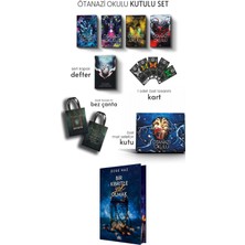 Ephesus Yayınları Ötanazi Okulu 4 Kitap Hediyeli Kutu Ciltli ve Bir Kibritle Yok Olmak 1 Yan Boyalı Ciltli