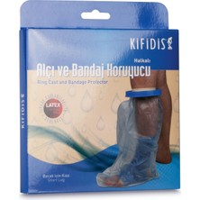 Kifidis 2103 Halkalı Alçı ve Bandaj Koruyucu (Bacak Için Kısa)