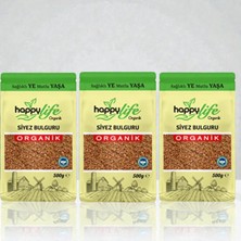 Happ Life Happy Life Organik Siyez Bulguru 500GR x 3 Adet