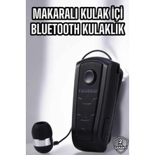 İntora Makaralı Bluetooth Kulaklık Çağrı Cevaplama Kablolu Uzun Pil Ömrü