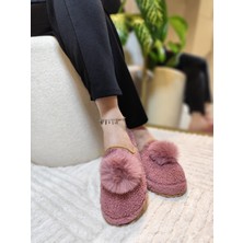 Peluş Ponponlı Terlik