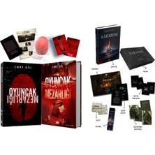 Guardian Yayınları Oyuncak Mezarlığı Hediyeli Kutu Ciltli ve Kazazede 1 Kutulu Set Ciltli