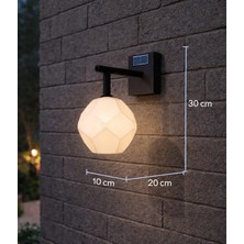 Geopol- Solar LED Aplik- Güneş Enerjili Aplik