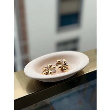 Zayora Aksesuar Çiçek Model Çelik Küpe