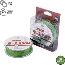 Ip Örgü Misina - 4 Kat - Pro S-Line - 100MT - 0.35MM - 22,70KG Çeker