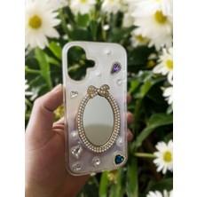 TG Case Store Iphone 16 Aynalı Taşlı Telefon Kılıfı