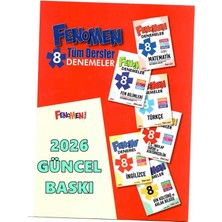 Fenomen Okul Yayınları 8. Sınıf Tüm Dersler 6 Ders Bir Arada Branş Denemeleri