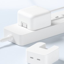 McStorey Apple 35W Dual Usb-C Compact Adaptör Silikon Koruyucu – Darbe Emici Şarj Kılıfı