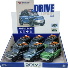 Hayat Store D700-07 - Sürtmeli Işıklı Sesli Jeep Defender 6 (Lisinya)