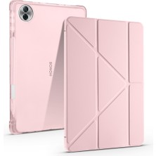 Voyo Honor Pad 10 (12.1 Inç) Uyumlu Standlı Fold Kılıf Sağlam Kalem Bölmeli Kapak Vyfolding
