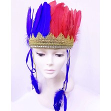 Pazarcan Bordo Renk Tüylü Kızılderili Başlığı | Taraftar Başlığı