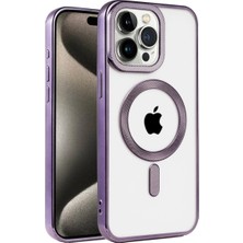 Iphone 14 Kılıf Kronos Magsafe Kapak - Derin Mor