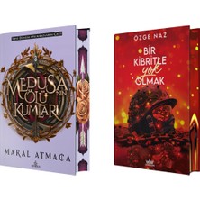 Ephesus Yayınları Medusa'nın Ölü Kumları 3 Ciltli Yan Boyalı ve Bir Kibritle Yok Olmak 2 Yan Boyalı Ciltli