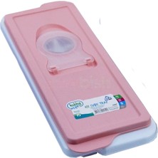 Pazarcan Kapaklı Buz Kalıbı Yapışmaz Sert Plastik