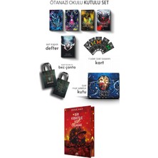 Ephesus Yayınları Ötanazi Okulu 4 Kitap Hediyeli Kutu Ciltli ve Bir Kibritle Yok Olmak 2 Yan Boyalı Ciltli