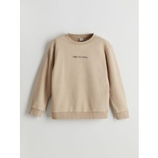 Lc Waikiki Yeni Sezon Bisiklet Yaka Erkek Çocuk Sweatshirt