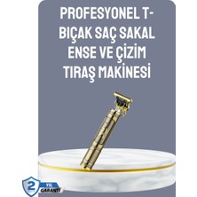 DecoTech LCD Ekranlı Şarjlı Tıraş Makinesi Erkek Saç Sakal Kesme