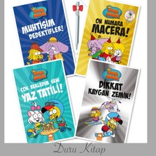 Eksik Parça Yayınları Kral Şakir 9-10-11-12 (Muhtişim Dedektifler - On Numara Macera - Çok Bekledim Seni Yaz Tatili +1)