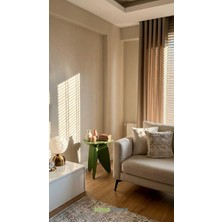 Kimahome Kelebek Görünümlü Dekoratif 3 Ayaklı Modern Ziğon Yan Sehpa 43 cm