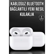 İntora Bluetooth Kulaklık 3.nesil Kablosuz Uzun Pil Ömrü Dokunmatik Kontrol