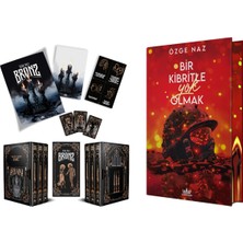 Guardian Yayınları Bronz Serisi 3 Kitaplık Hediyeli Kutu ve Bir Kibritle Yok Olmak 2 Yan Boyalı Ciltli