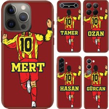 Nurdic Samsung Galaxy A16 A17 A34 A51 A52 A54 A56 A57 A71 A72 A73 A16 M34 Kılıf Isim Yazılı Hagi