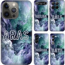 Nurdic Samsung Galaxy S10 S20 Fe Plus A20 A22 M22 M33 A30 A7 A9 2018 Kılıf Isim Yazılı Silikon Sonsuzluk