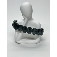 Gemsartdeco Serpantin Yılantaşı Doğaltaş Roleks Bileklik