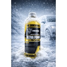 MK Shineworks Mk Shıneworks 2 ADET Ultra Foam Oto Şampuan Yüksek Parlaklık ve Cilalı Ph Nötr 500 ml + 500 ML