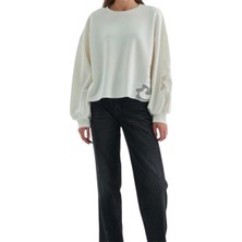 Phuti Kol Nakışlı Sweatshirt