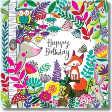 Rachel Ellen Yap Boz Yazı Kartı / Woodland