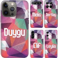 Nurdic Samsung Galaxy S10 S20 Fe Plus A20 A22 M22 M33 A30 A7 A9 2018 Kılıf Isim Yazılı Silikon Abstract