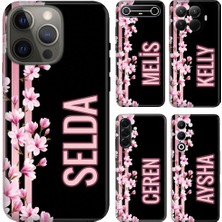 Nurdic Samsung Galaxy S10 S20 Fe Plus A20 A22 M22 M33 A30 A7 A9 2018 Kılıf Isim Yazılı Silikon Natural