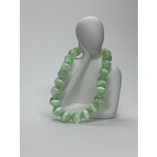 Gemsartdeco Yeşil Selenit Doğaltaş Bileklik