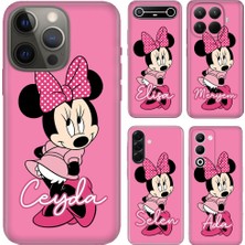 Nurdic iPhone 7 8 Se 11 12 13 14 15 16 16E 17 Pro Max Plus Kılıf Isim Yazılı Silikon Utangaçminnie