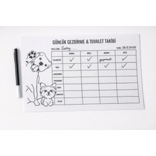 Köpek Gezdirme ve Tuvalet Takip Çizelgesi