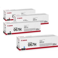 Canon CRG-067 Orjinal 4 Renk Toner Seti