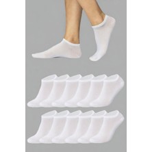 UZN Socks 8 Çift Siyah No-Show Çorap - Pamuklu, Rahat ve Görünmez Spor Çorabı Erkek Kadın Unisex