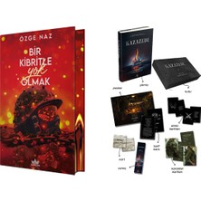 Guardian Yayınları Bir Kibritle Yok Olmak 2 Yan Boyalı Ciltli ve Kazazede 1 Kutulu Set Ciltli