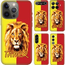 Nurdic General Mobile Gm 23 24 Se Plus Pro Era 30 50 Phoneix Kılıf Isim Yazılı Silikon Sarı Kırmızı