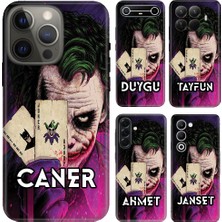 Nurdic Samsung Galaxy S21 S22 S23 S24 S25 S26 Ultra Edge Fe A14 A15 Kılıf Isim Yazılı Jokkerretro