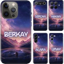 Nurdic Samsung Galaxy A05 A12 M12 A23 A26 A32 A53 A56 A73 Kılıf Isim Yazılı Mars Life