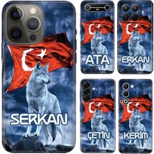 Nurdic Samsung Galaxy S10 S20 Fe Plus A20 A22 M22 M33 A30 A7 A9 2018 Kılıf Isim Yazılı Silikon Türk Tc