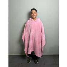 Nuvy Giyilebilir Hoodie Battaniye Çocuk Boy 5-11 Yaş