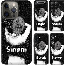Nurdic Huawei Honor 200 400 Pro Magic 7 8 Lite Kılıf Isim Yazılı Siyah Aşk